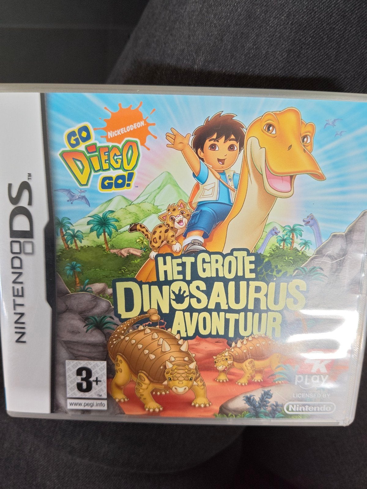 Go Diego Go! Het Grote Dinosaurus Avontuur Nintendo DS, Avontuur en Actie, 1 speler, Ophalen of Verzenden, Zo goed als nieuw