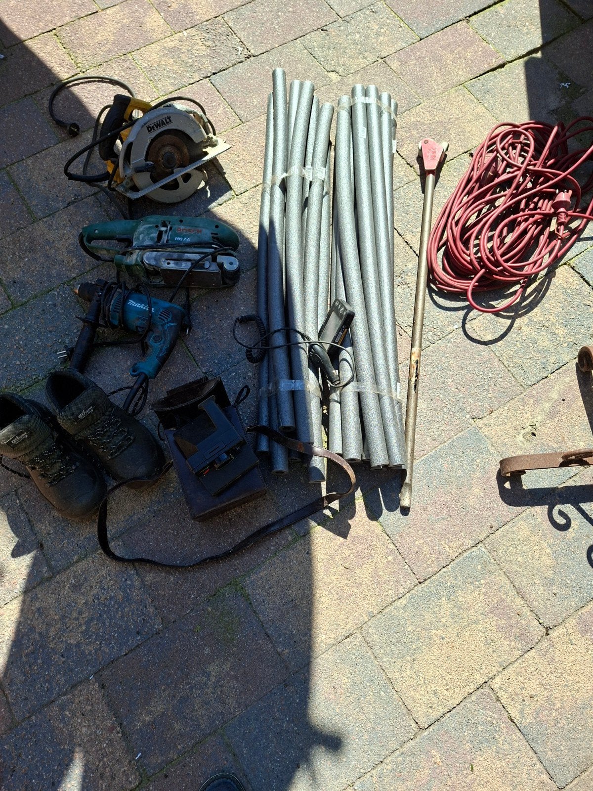 Diverse artikelen: schuur opruiming, gereedschap, isolatie, Ophalen of Verzenden