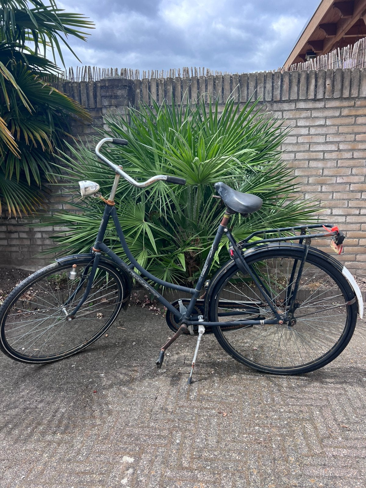 Opknapper Nostalgia omafiets, Fietsen en Brommers, Fietsen | Dames | Omafietsen, 50 tot 53 cm, Ophalen, Gebruikt, Terugtraprem
