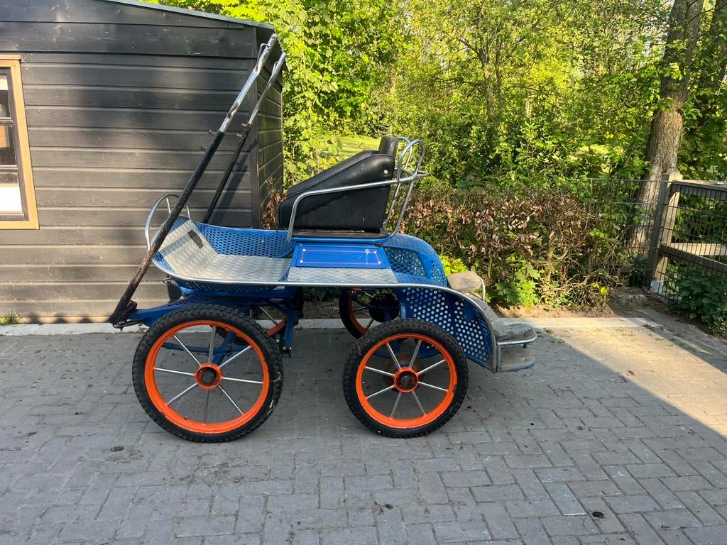 Pony marathonwagen gerrit jan van boven, Dieren en Toebehoren, Zo goed als nieuw, Marathonwagen, Pony