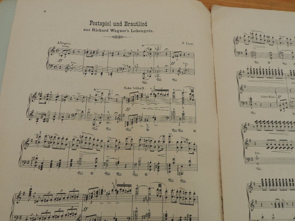 Liszt / wagner - festspiel und brautlied, Gebruikt, Klassiek, Ophalen of Verzenden, Artiest of Componist