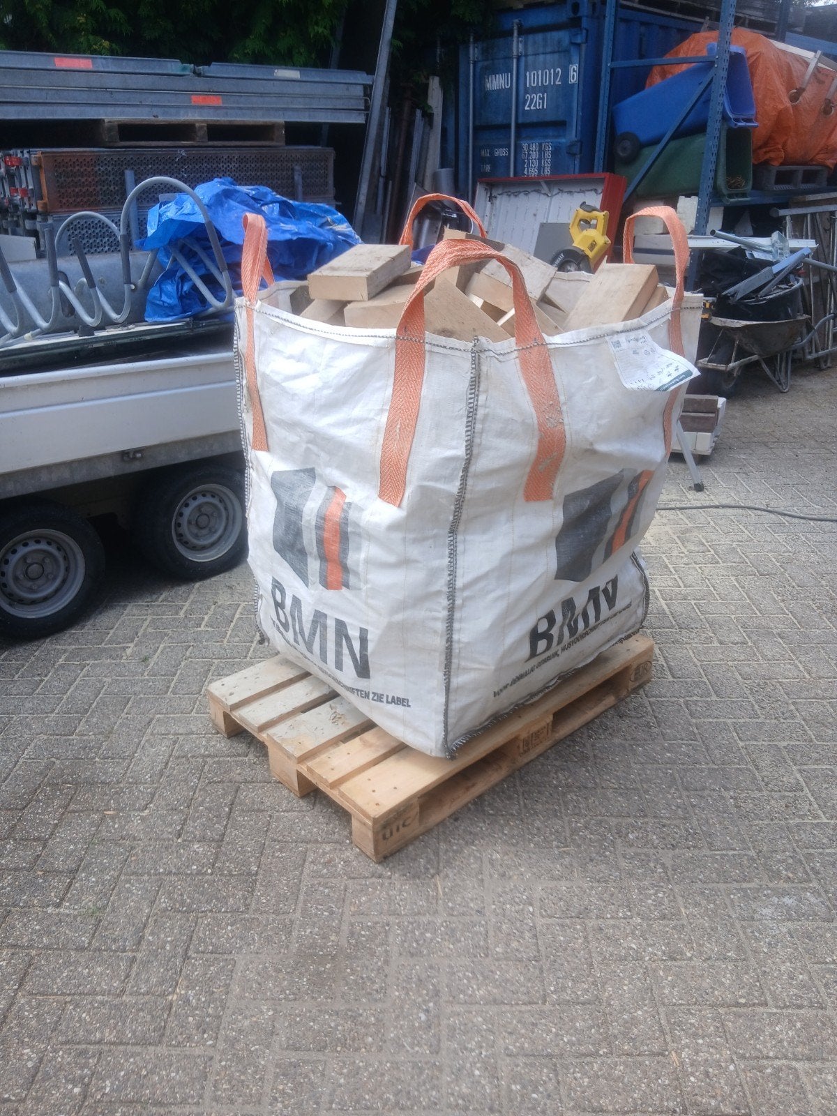 Vuren Kachelhout - Droog en op maat gezaagd in bigbags, Minder dan 3 m³, Ophalen, Overige houtsoorten, Blokken