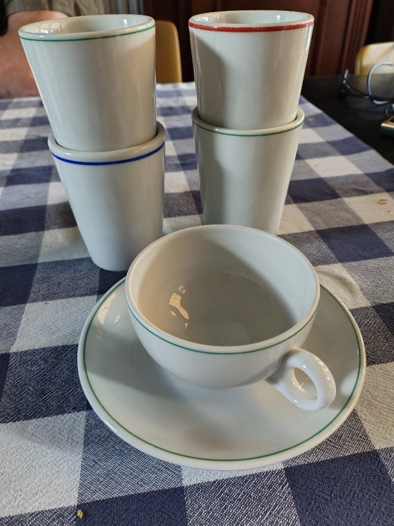 Vintage Mosa Maastricht Holland Servies - 6 Stuks, Ophalen of Verzenden
