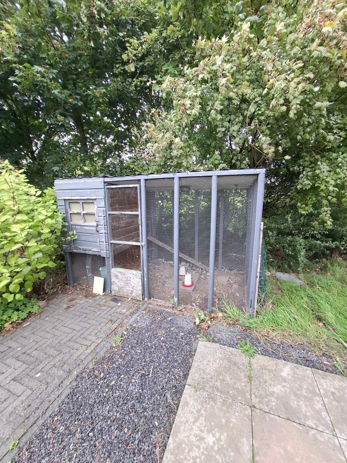 Kippenhok, Ophalen, Kippenhok of Kippenren