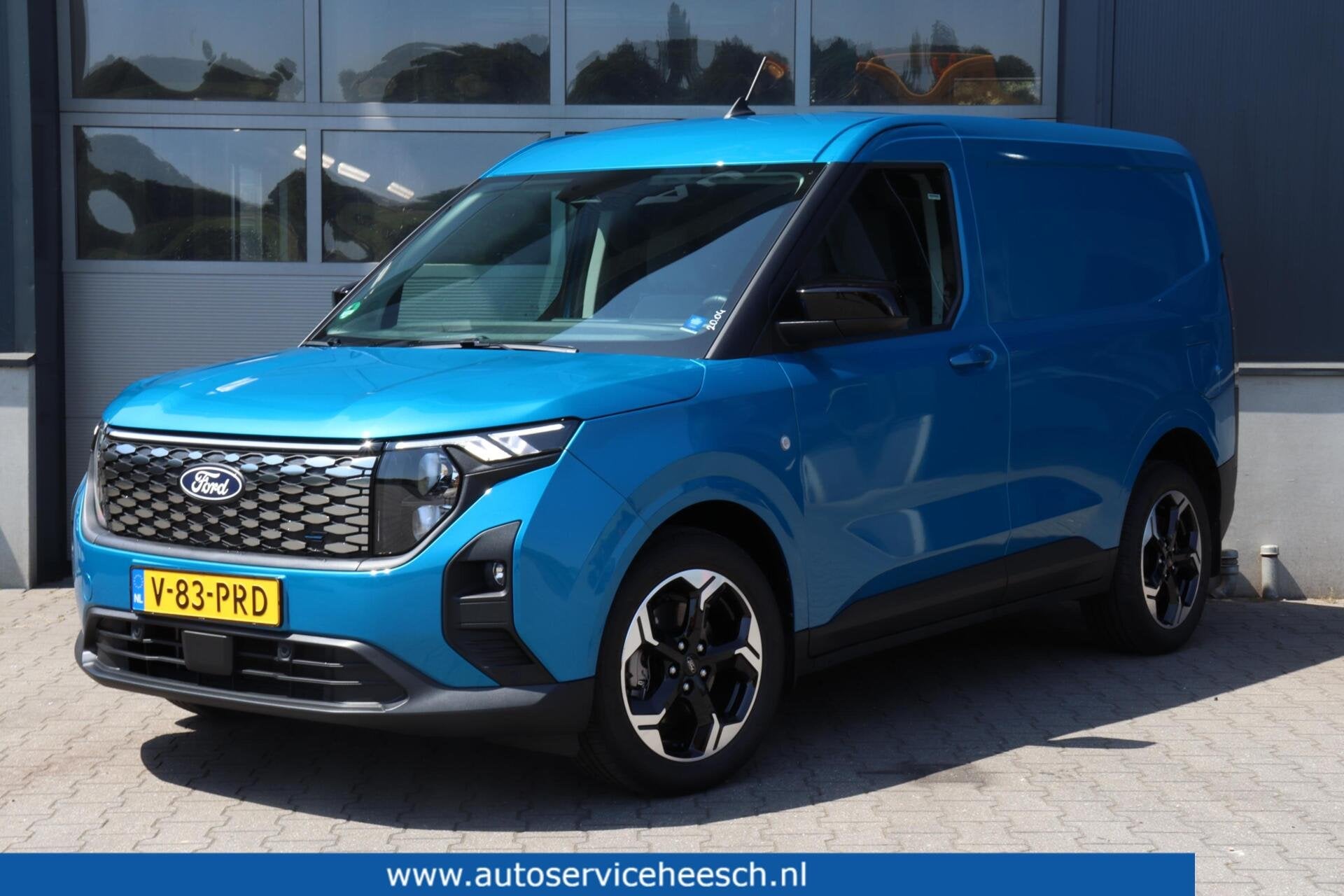 Ford E-Transit Cour. Limited 44 kWh l FULL OPTION l NAVI l C, Gebruikt, Automatische klimaatregeling, Blauw, 44 kWh