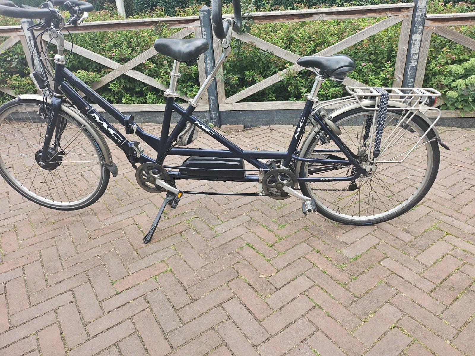 Multicycle vouwtandem met elektr.aandr.in goede staat, Fietsen en Brommers, 55 cm of meer, Ophalen, Gebruikt, Meer dan 20 versnellingen