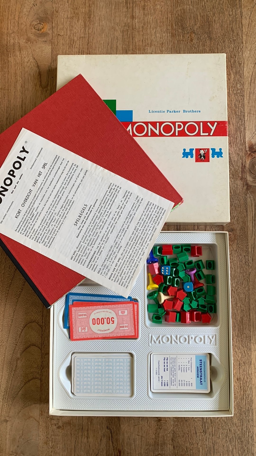 Monopoli, Ophalen, Zo goed als nieuw