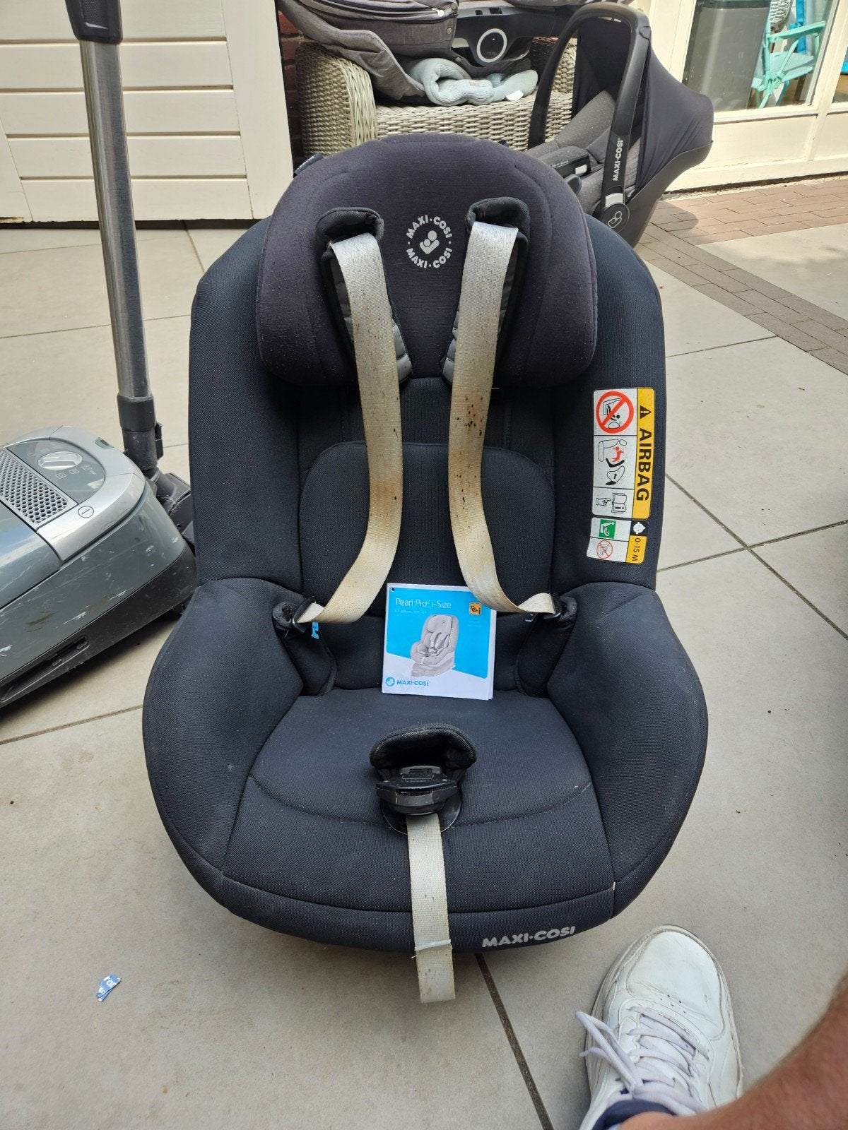 Maxi-Cosi Pearl Pro2 i-Size autostoel, Ophalen