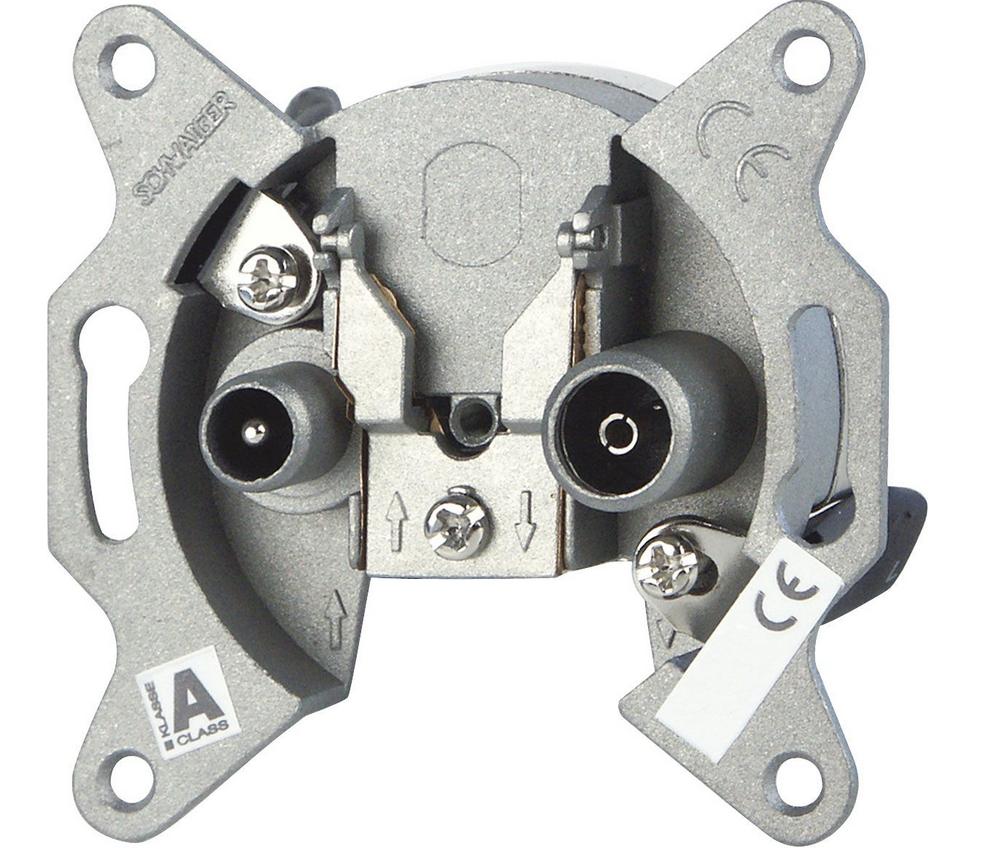 2x Schwaiger 8 dB Antenneaansluiting, Ophalen of Verzenden, Nieuw