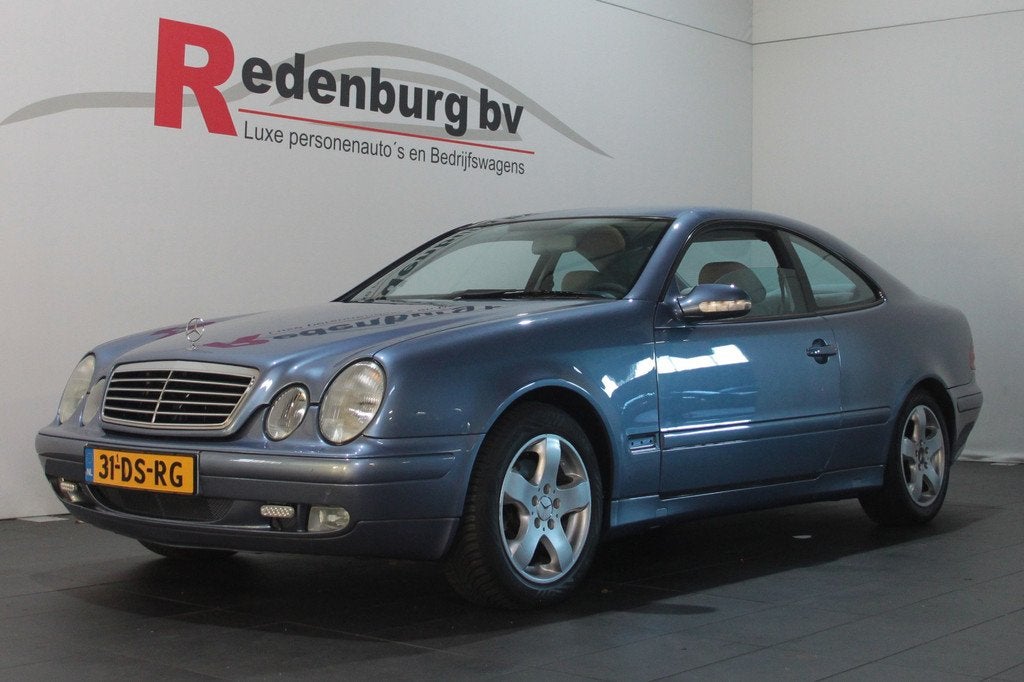 Mercedes-Benz CLK-Klasse Coupé 200 Avantgarde (bj 1999), Auto's, 1998 cc, Bedrijf, Handgeschakeld, Coupé
