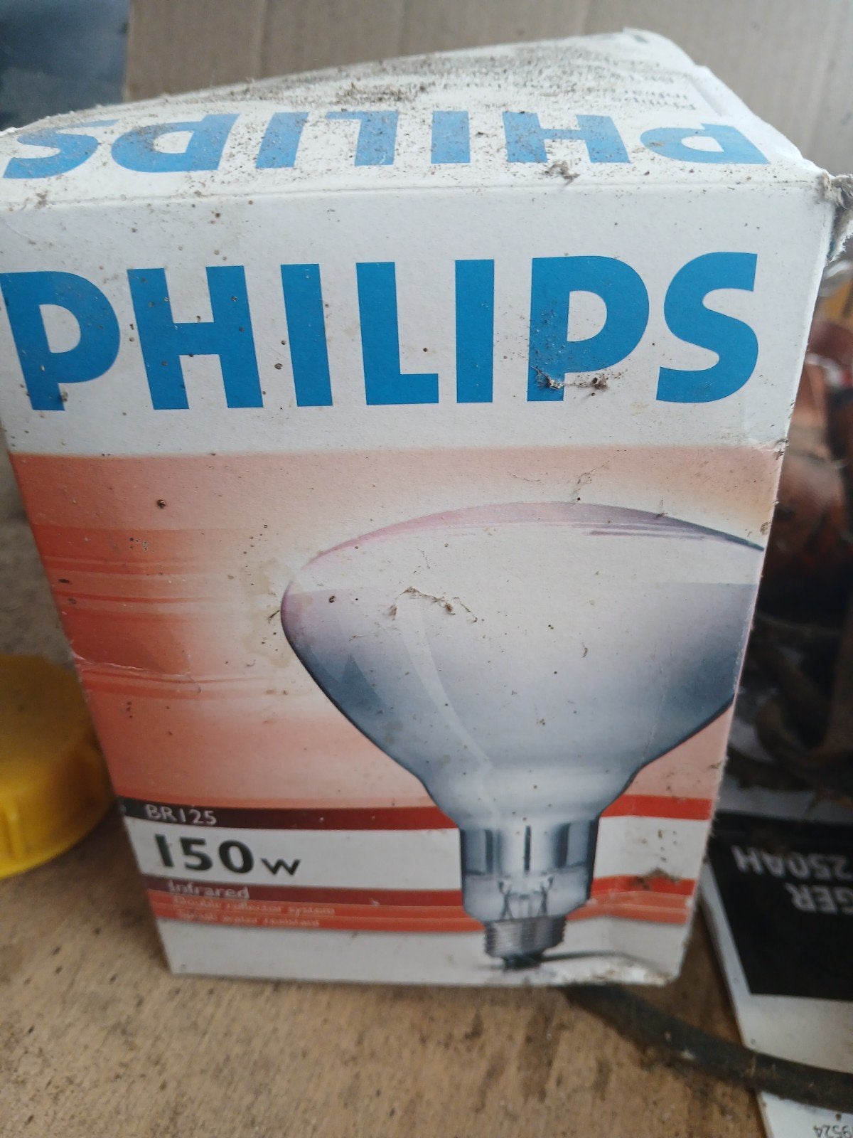 Warmte lampen, Huis en Inrichting, Ophalen, Gebruikt, E27 (groot), Gloeilamp