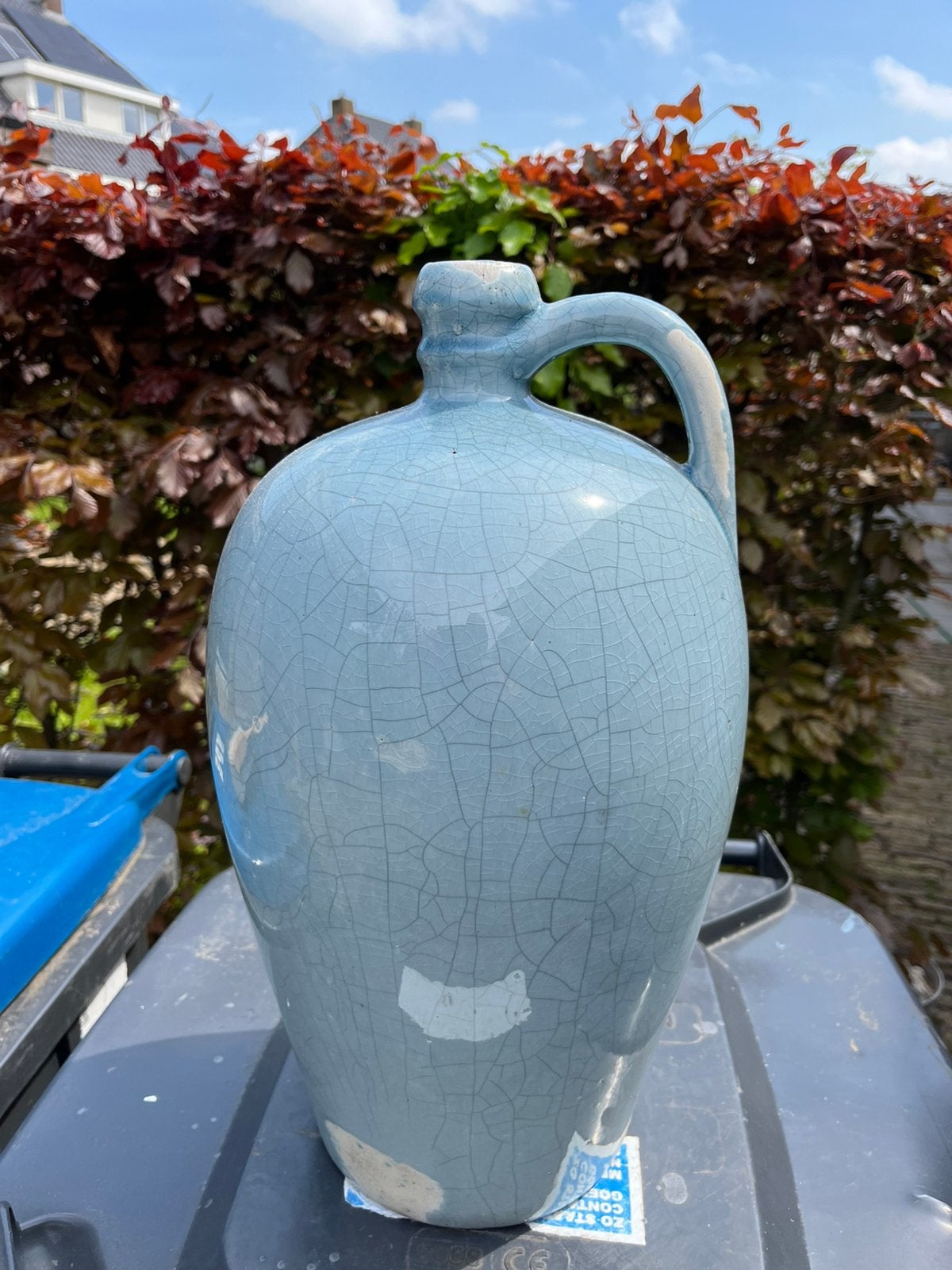 Vaas / kruik, Tuin en Terras, Ophalen, Zo goed als nieuw