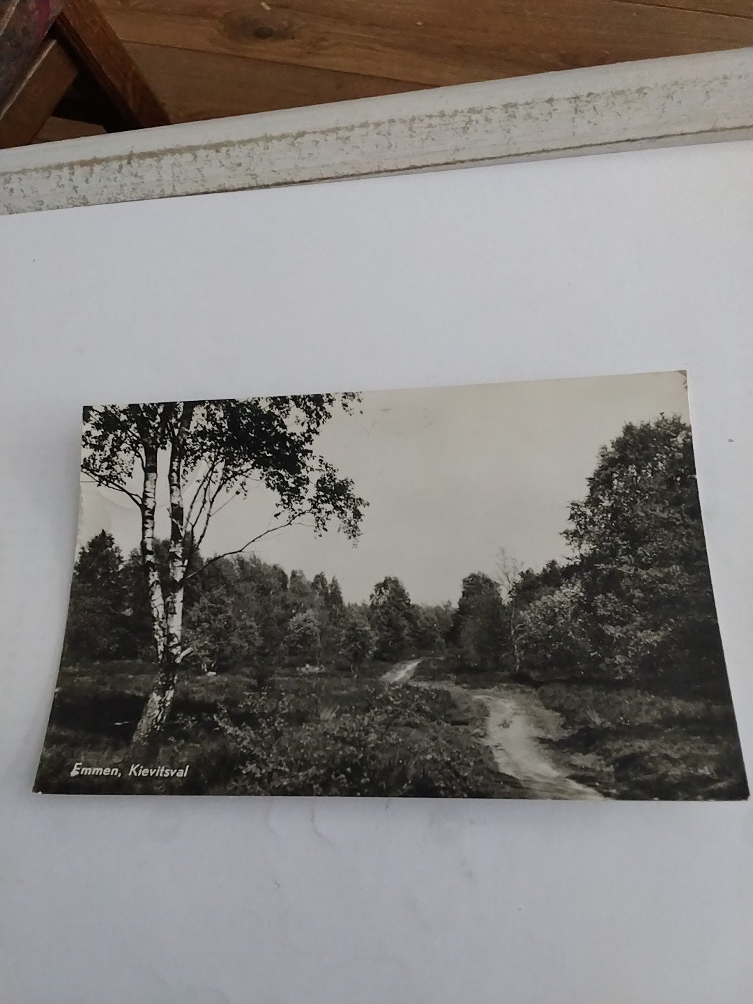 Oude ansichtkaart Emmen, Kievitsval - Gelopen, Ophalen of Verzenden, 1940 tot 1960, Gelopen, Drenthe