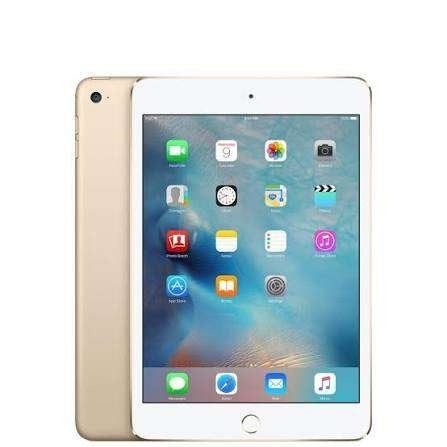 iPad mini 4 (goud met wit) incl. 360 graden hoes, Ophalen, Gebruikt, Apple iPad, 8 inch