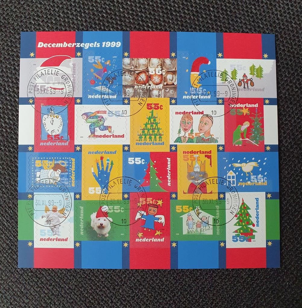 Nederland 1999, NVPH V1856-1875 decemberzegels, Ophalen of Verzenden