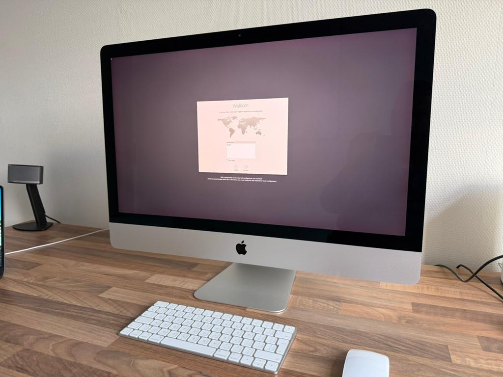 Nieuwstaat: Apple iMac 27” 5K (late 2015), Ophalen, SSD, IMac, Zo goed als nieuw