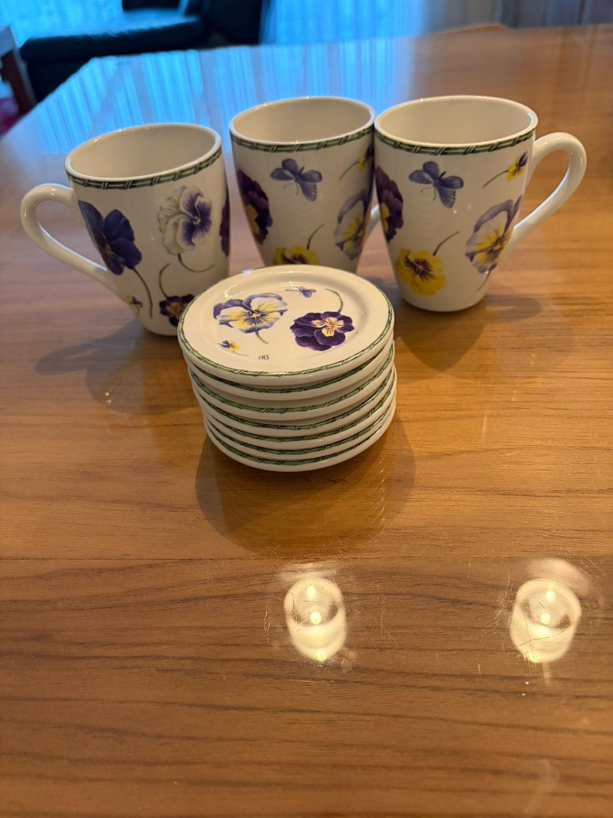 Janneke Brinkman Koffie/ Thee set ook los te koop, Nieuw, Ophalen of Verzenden, Overige stijlen, Kop(pen) en/of Schotel(s)