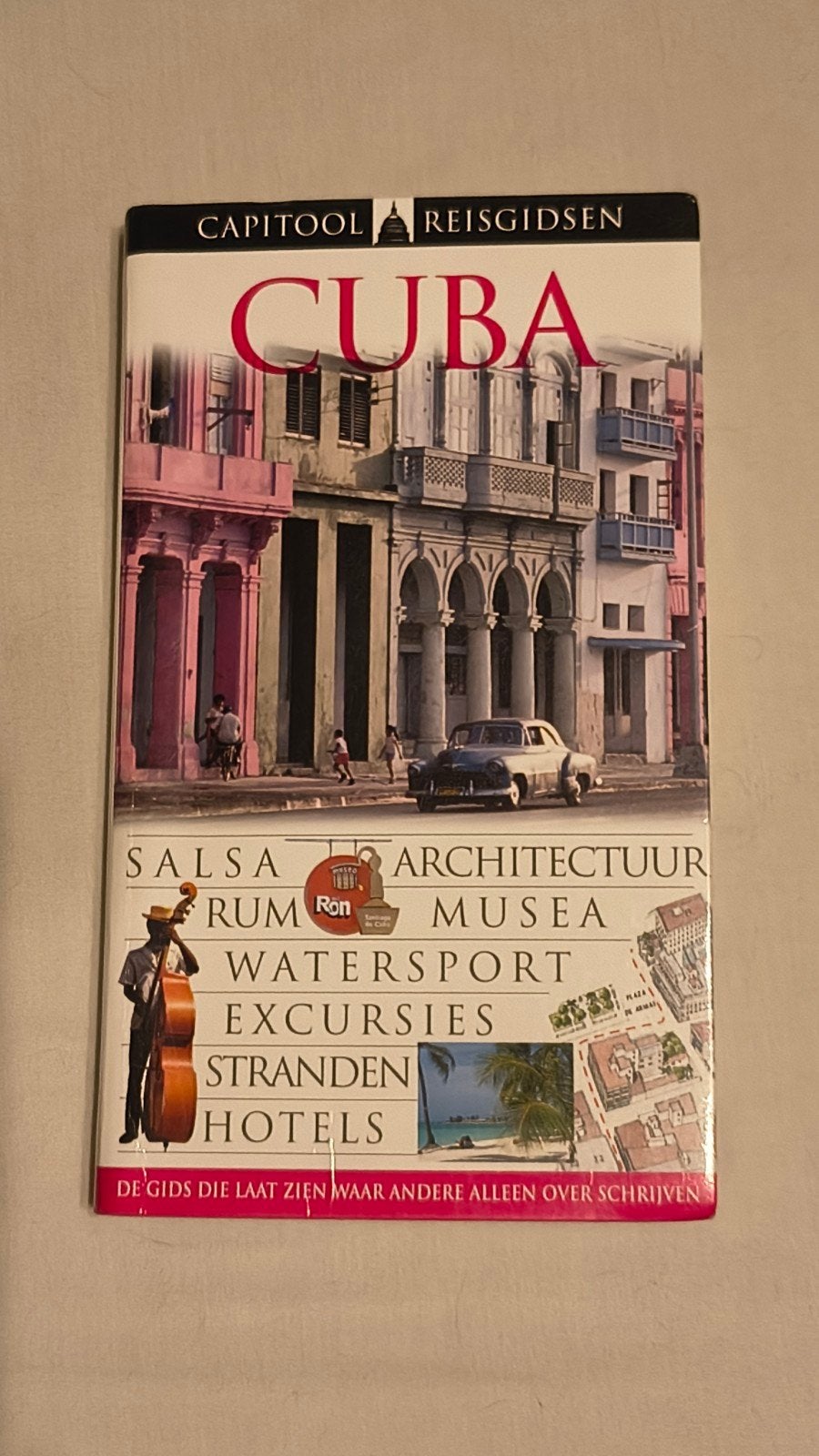 Capitool Reisgids Cuba - Ontdek Salsa, Architectuur & Meer, Capitool, Zo goed als nieuw, Reisgids of -boek, Midden-Amerika