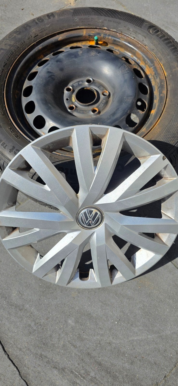 Reservewiel VW Passat - Continental met stalen velg, Auto diversen, Ophalen