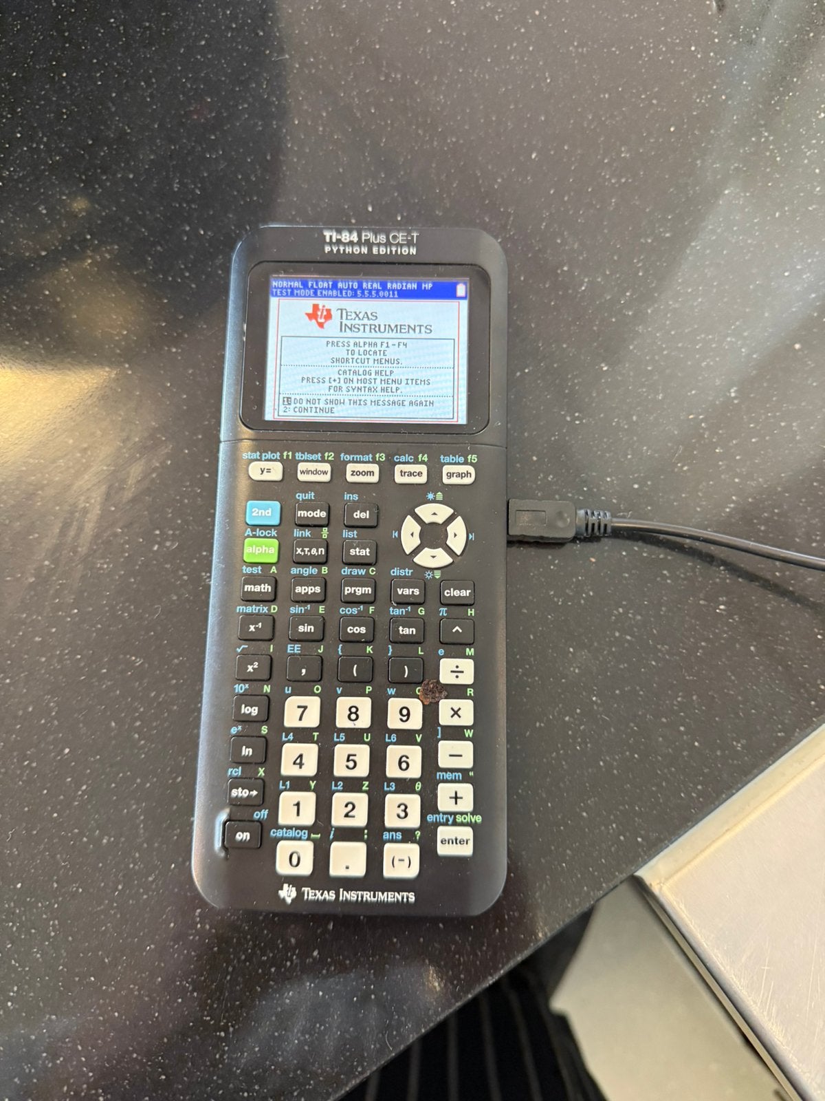 Texas Instruments TI-84 Plus CE-T Python Editie, Ophalen of Verzenden, Grafische rekenmachine, Zo goed als nieuw
