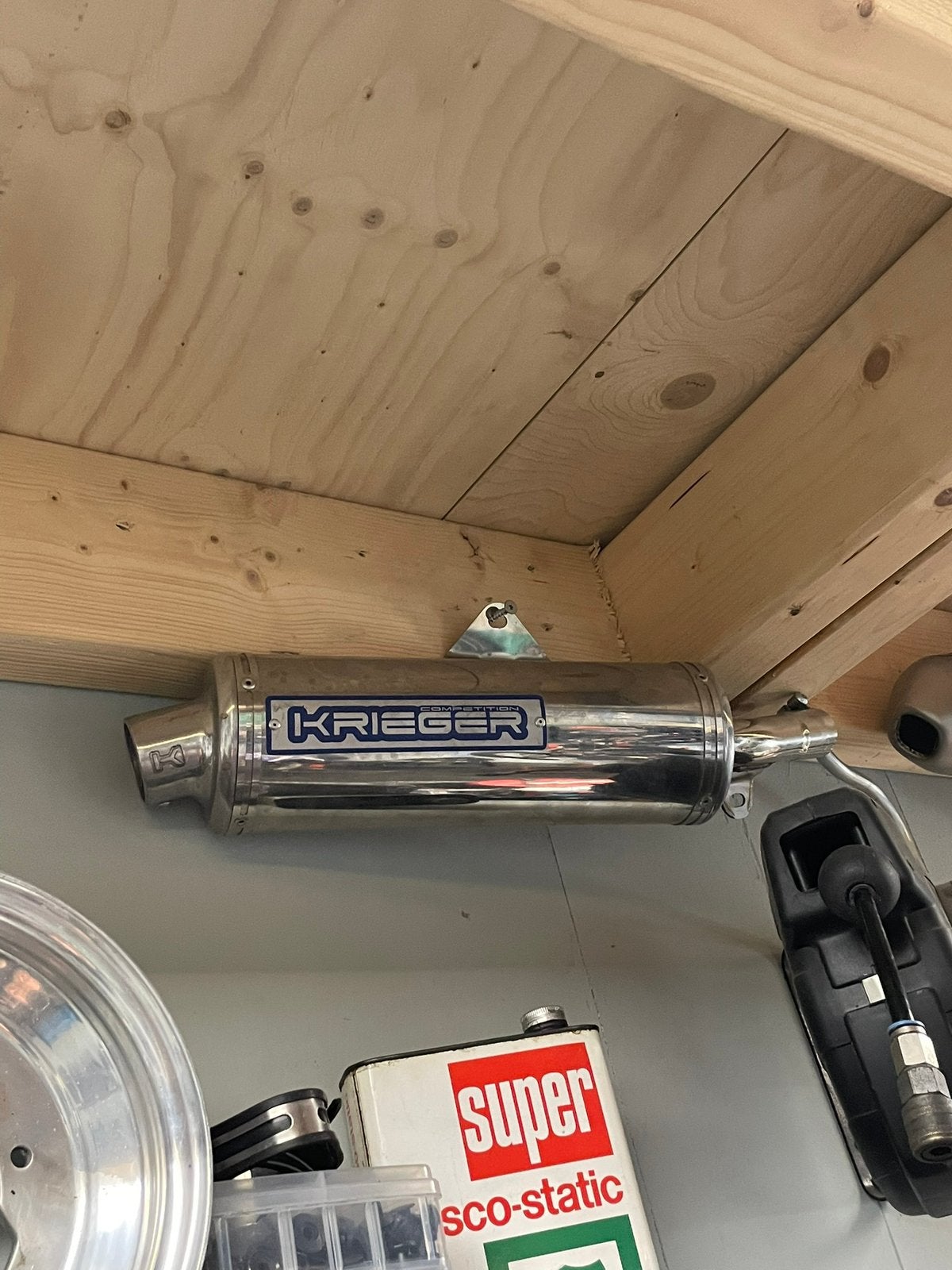 Motorfiets quad eind demper nieuw krieger, Motoren, Onderdelen | Oldtimers, Ophalen of Verzenden, Nieuw