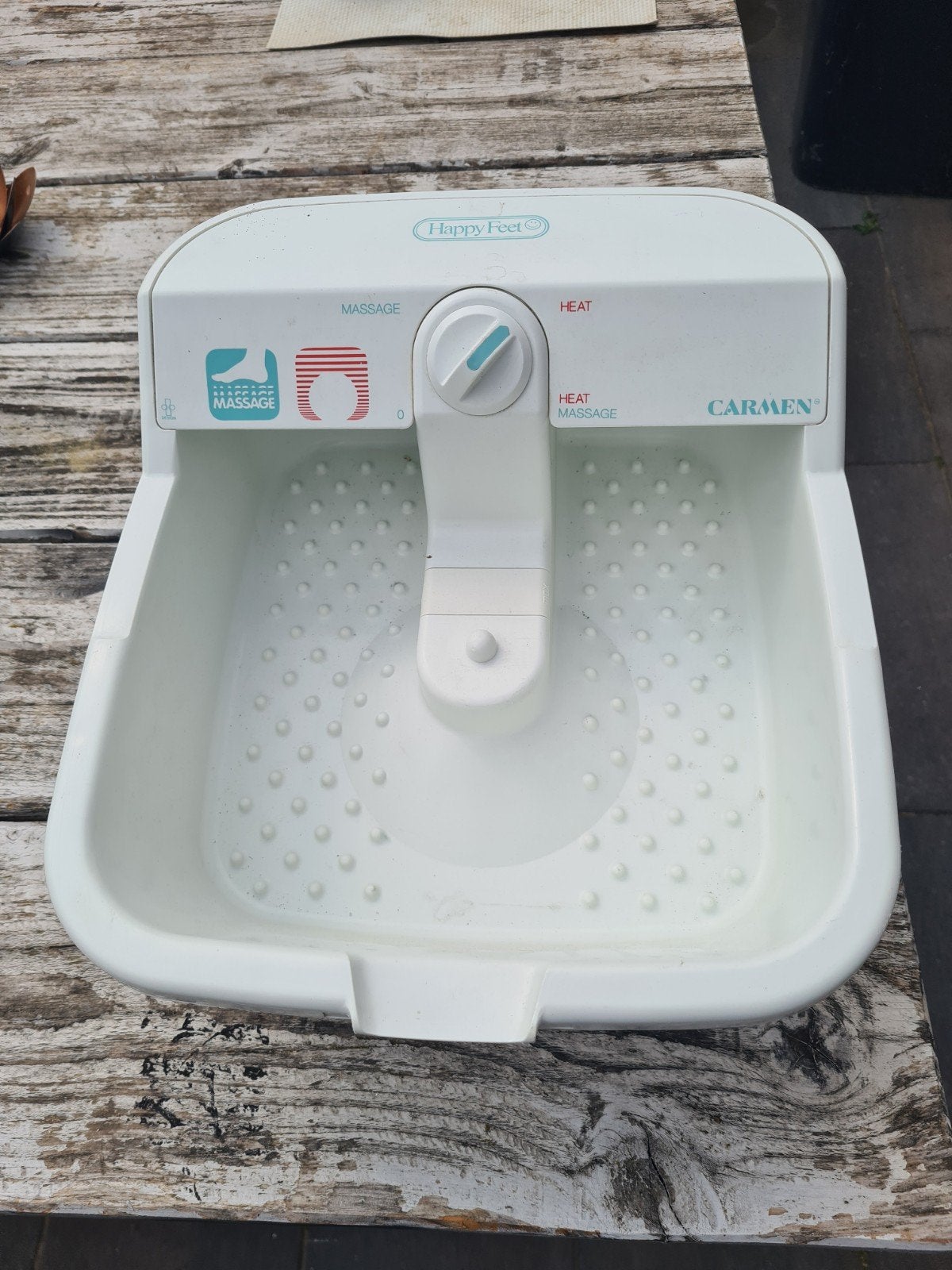 Carmen Happy Feet Voetenbad met Massage en Warmte, Ophalen of Verzenden, Gebruikt, Hand- en Voetverzorging