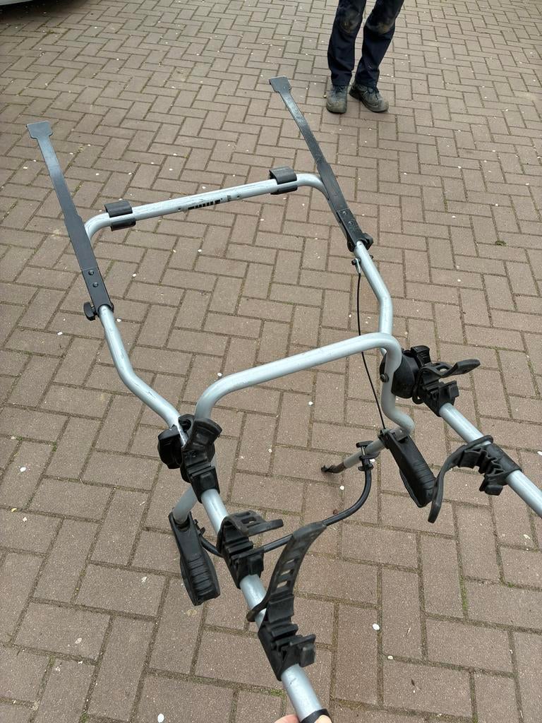Thule Clipon 9103/9104 fietsendrager voor 3 fietsen, Auto diversen, Fietsendragers, Ophalen, 3 fietsen of meer, Gebruikt, Achterklepdrager
