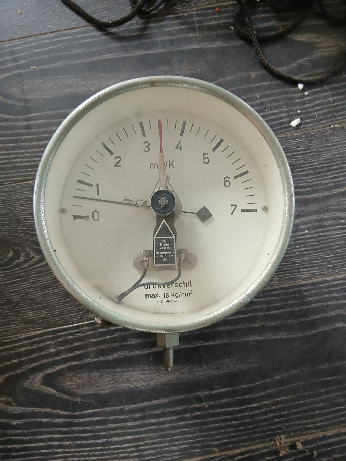 Stork Hengelo verschildrukmeter manometer, Ophalen of Verzenden