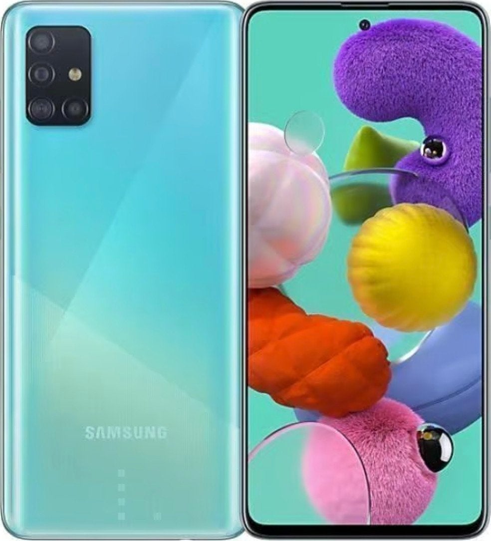 Samsung Galaxy A51, Overige modellen, Blauw, Touchscreen, Ophalen of Verzenden