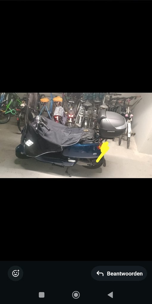 NUi NQI Sport Scooter Gele kentekenplaat, Ophalen, Zo goed als nieuw, Overige typen, Overige merken