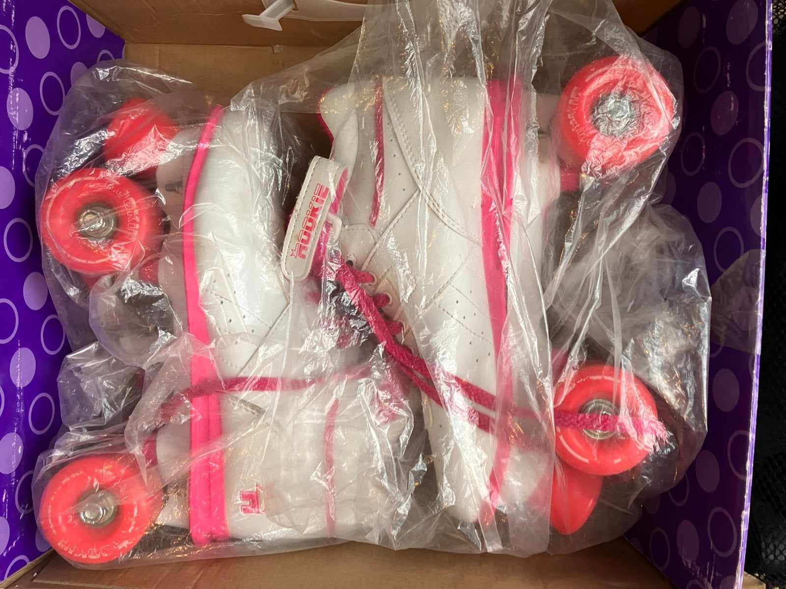 Roller skates with guards / rolschaatsen met bescherming, Sport en Fitness, Overige merken, Dames, Gebruikt, Overige typen