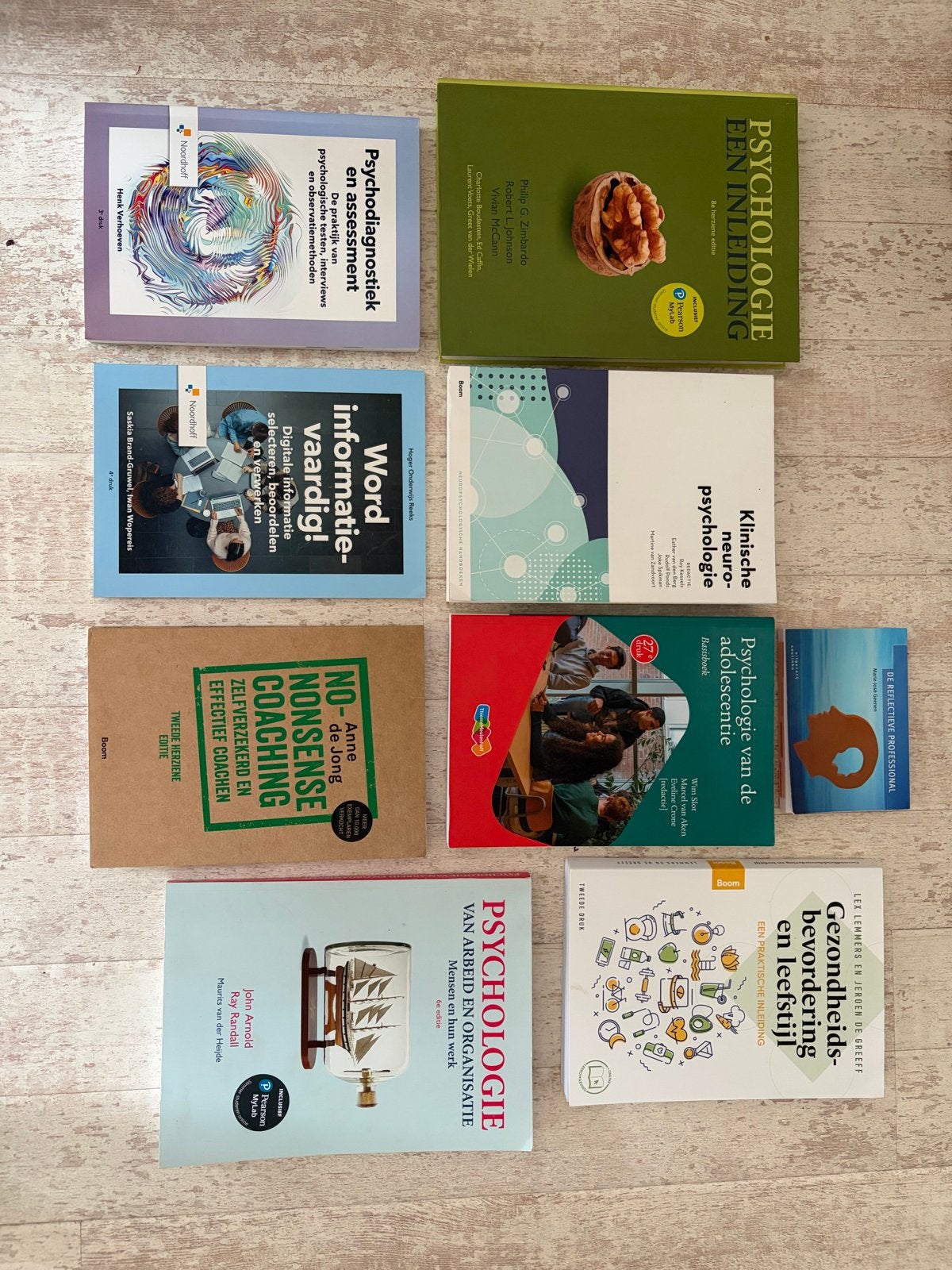 Toegepaste psychologie studieboeken, leerjaar 1 hbo, Verzenden, Gamma, Zo goed als nieuw, HBO