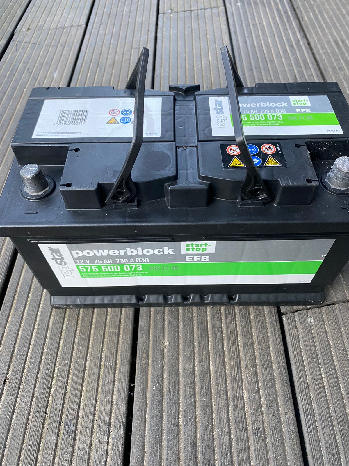 Power accu Agm start stop systeem camper vakantie 12v 75ah, Ophalen of Verzenden