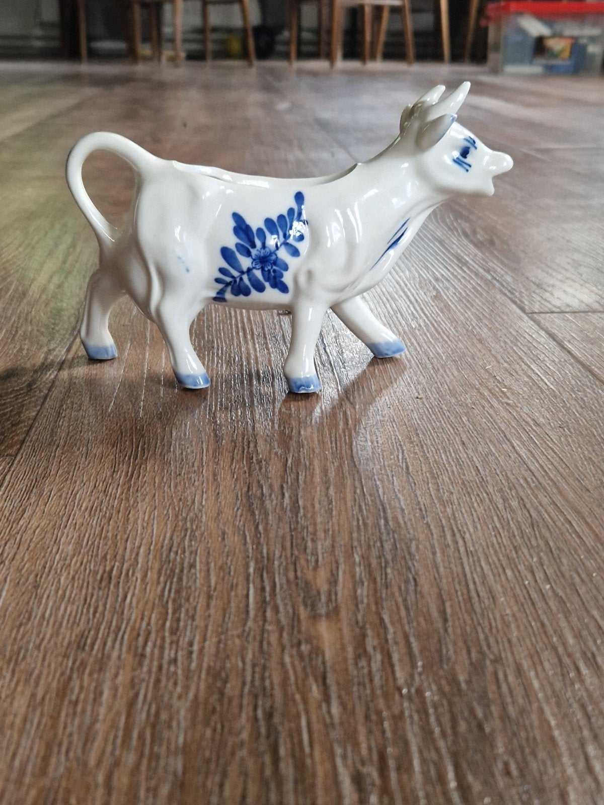 Delfts Blauw Koe Melkkannetje - Vintage Porselein, Ophalen of Verzenden