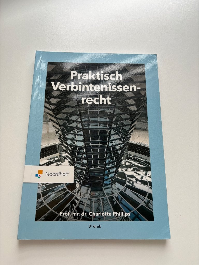 Praktisch verbintenissenrecht, Boeken, Studieboeken en Cursussen, Noordhoff, Zo goed als nieuw, Gamma, HBO