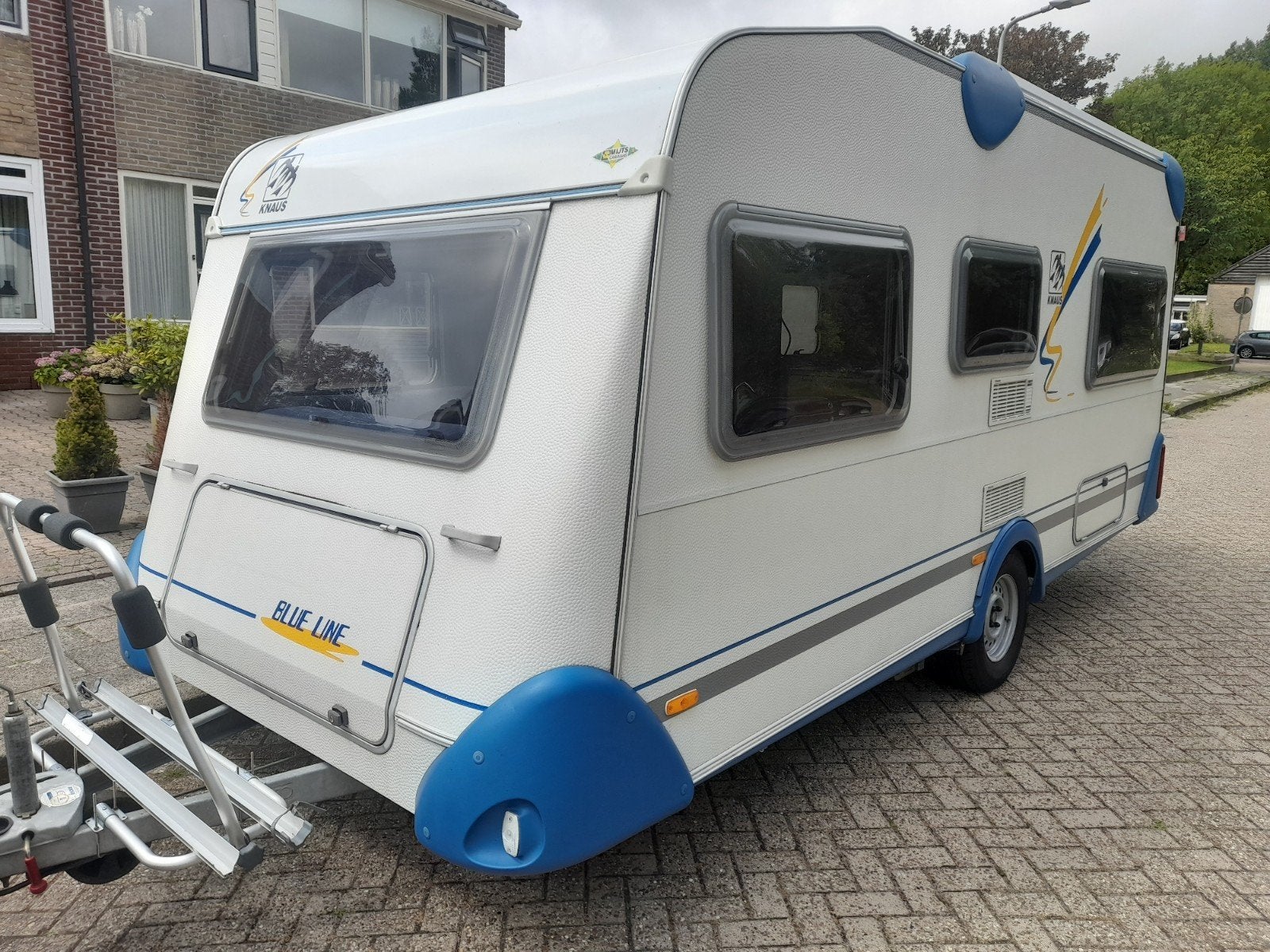 knaus 450 blueline, Rondzit, Frans bed, 750 - 1000 kg, Particulier