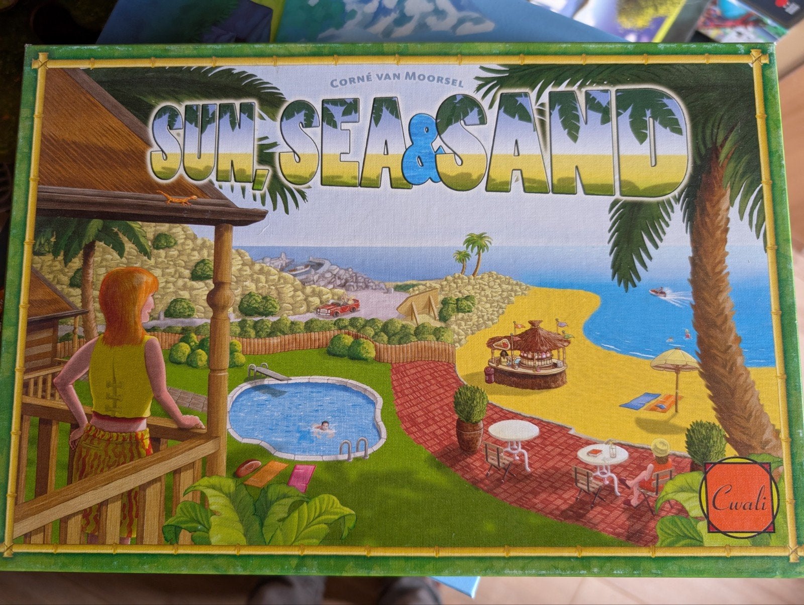 Sun, Sea & Sand Bordspel - Nooit gespeeld, Een of twee spelers, Ophalen of Verzenden, Zo goed als nieuw, Cwali
