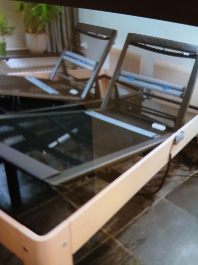 AUPING AURONDE DEELBAAR 160X200 ELEKTRISCH, Huis en Inrichting, Slaapkamer | Bedden, Overige kleuren, Tweepersoons, Ophalen of Verzenden
