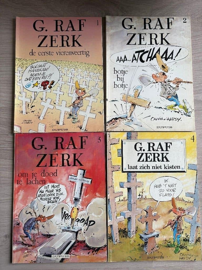 Stripboeken G-N Raf Zerk, Kogaratsu, Huurling, Hans, Natasja, Meerdere stripboeken, Ophalen of Verzenden, Gelezen