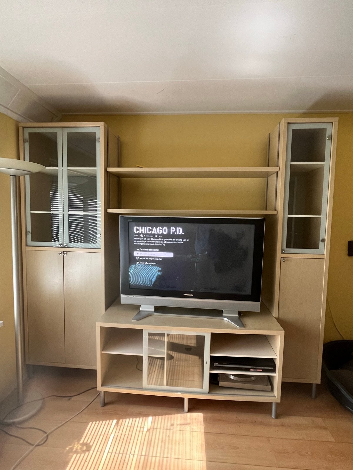 Koelkast, magnetron, TV, gasfornuis, vriezer, TV-meubel, Witgoed en Apparatuur, Koelkasten en IJskasten, Ophalen, Gebruikt, 200 liter of meer