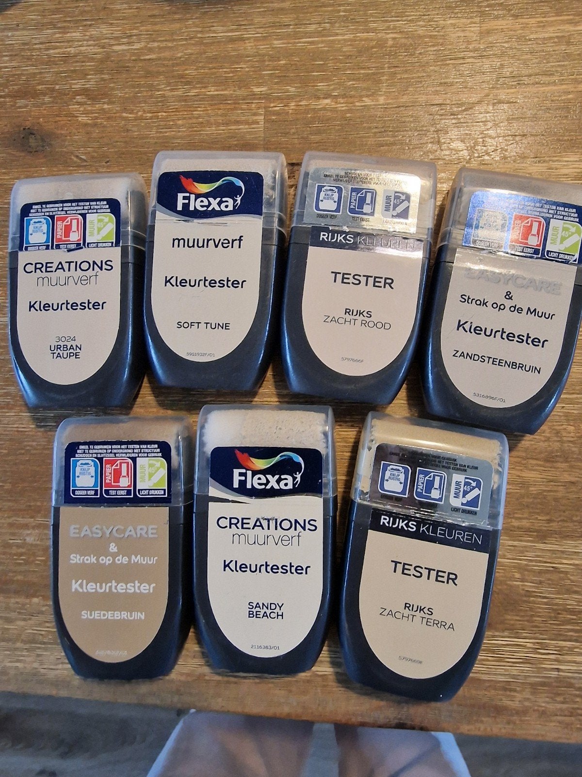 Flexa Kleurtesters - Diverse kleuren, Ophalen of Verzenden, Zo goed als nieuw, Overige typen
