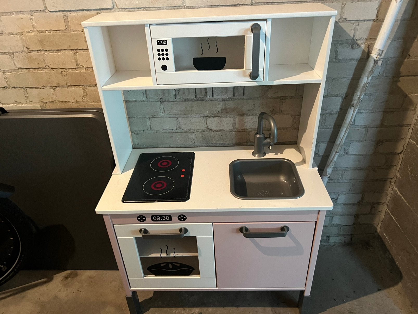 Leuk keukentje met allerlei accessoires, Ophalen, Gebruikt, Hout, Speelkeuken