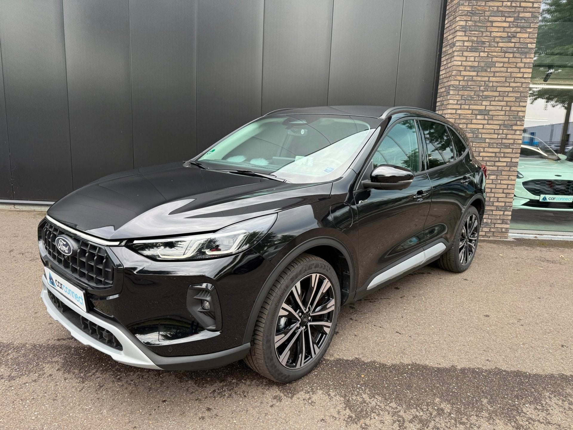 Ford Kuga 2.5 PHEV 243pk Active X Navi, Winter, HUD, Adop cr, Gebruikt, Zwart, 4 cilinders, Zwart