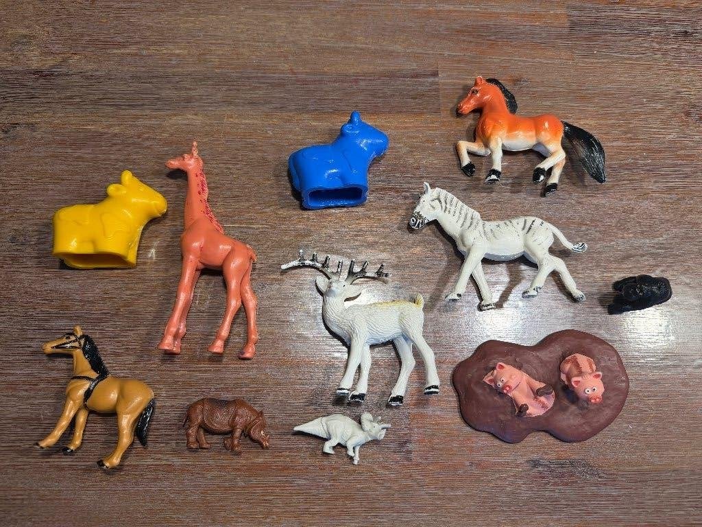 Dieren set dier figuren, Kinderen en Baby's, Ophalen of Verzenden, Gebruikt, Jongen of Meisje
