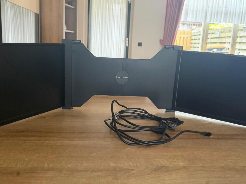 Laptop scherm Uitbreider 15,6", Computers en Software, Monitoren, Ophalen, Draaibaar, 14"15,6", HDMI
