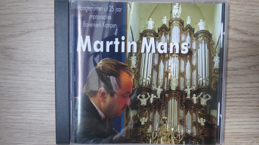 Cd orgel: Martin Mans, 25 jaar improvisaties, Bovenkerk Kamp, Cd's en Dvd's, Ophalen of Verzenden, Zo goed als nieuw, Gospel