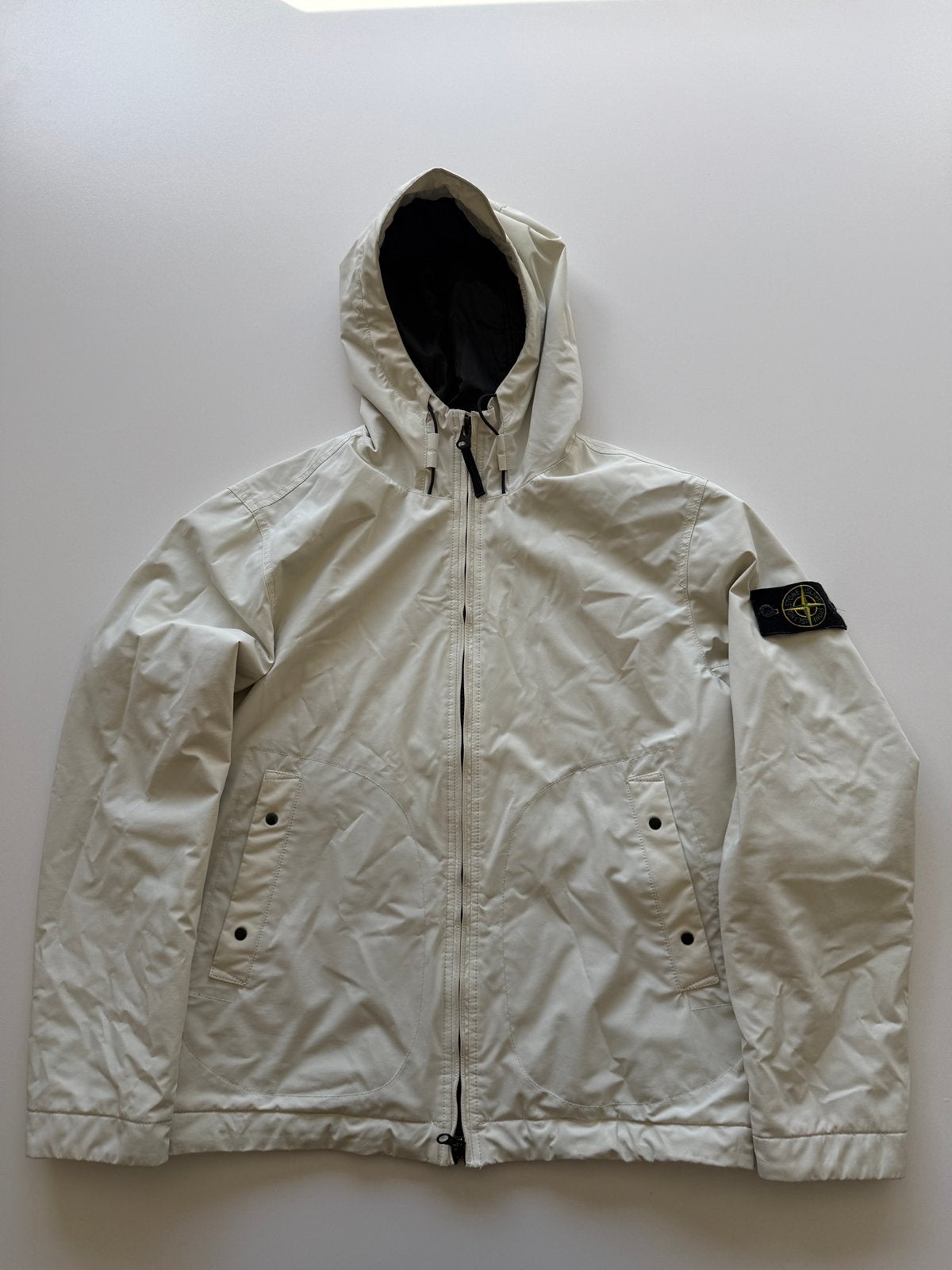 Stone Island soft Shell Jas m, Ophalen of Verzenden, Nieuw, Maat 48/50 (M), Wit