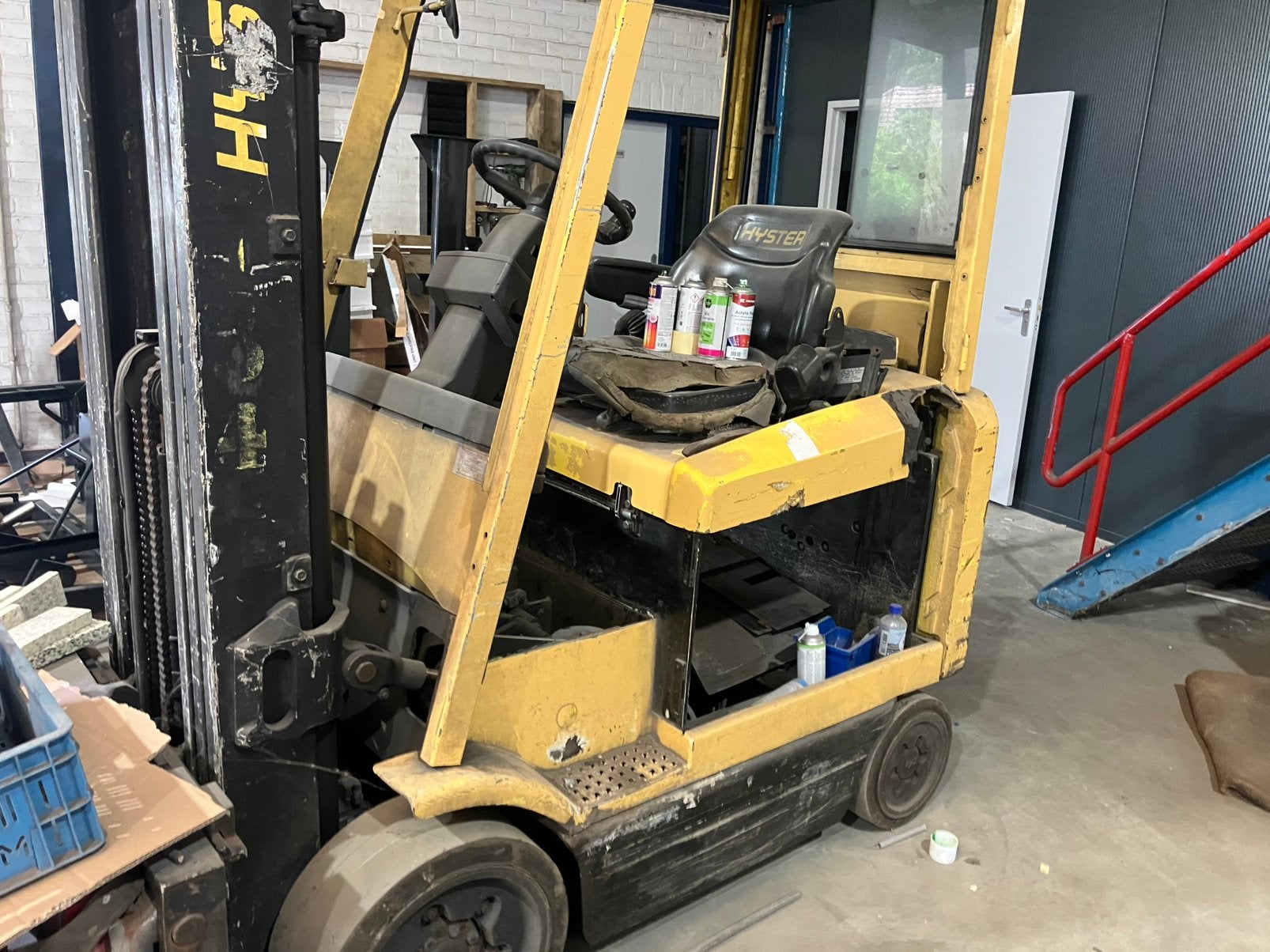 Hyster E3.00XM ‘onderdelen ‘shift en vorkenspreider, 3000 tot 4000 kg, Ophalen of Verzenden, Elektrisch, Heftruck