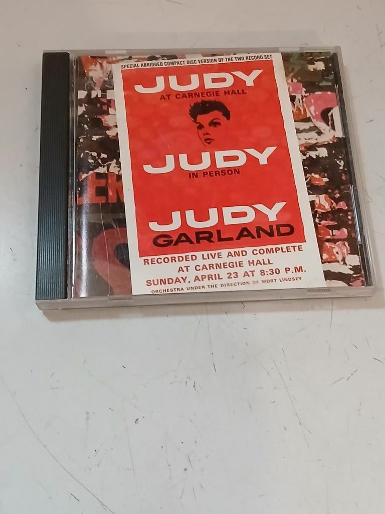 Judy Garland - Judy at Carnegie Hall CD, Ophalen of Verzenden, Gebruikt