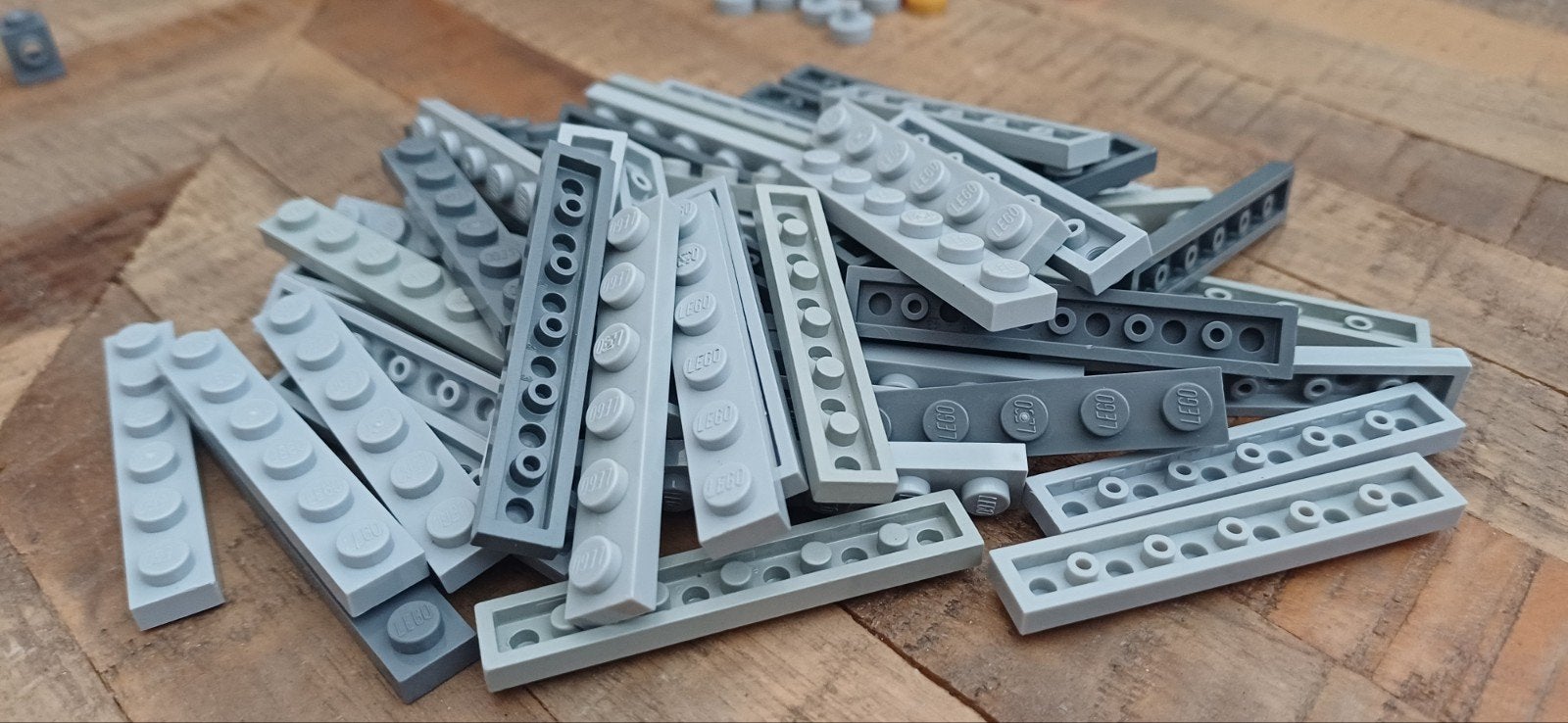 50x Lego plaat 1x6 in MOC kleuren #4, Ophalen of Verzenden